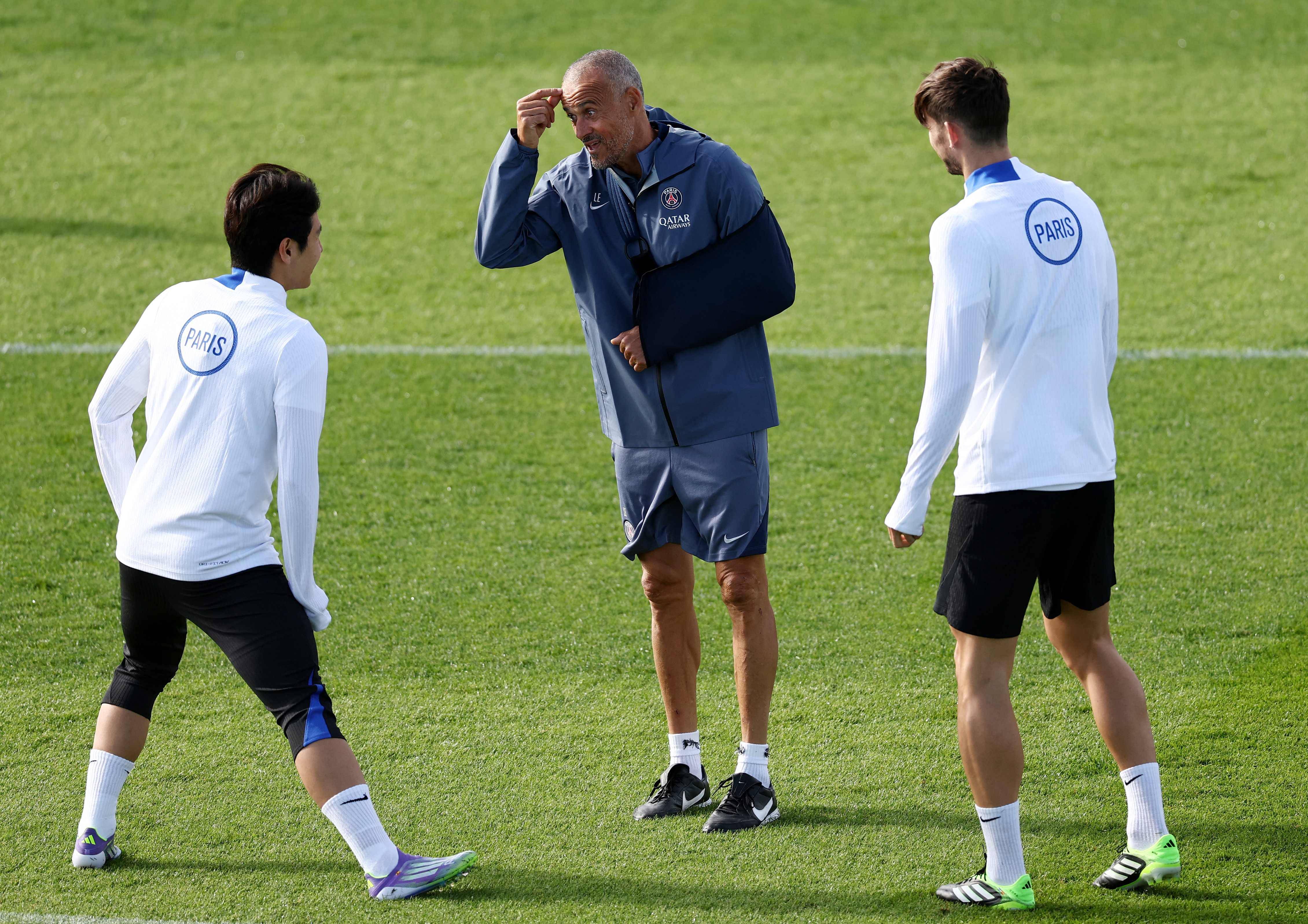 欧洲冠军联赛决赛日益临近，巴黎圣日耳曼备战的简单介绍